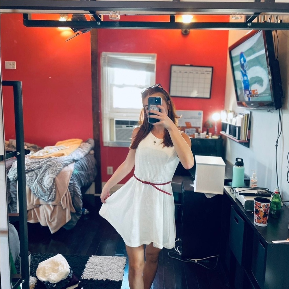 White dress